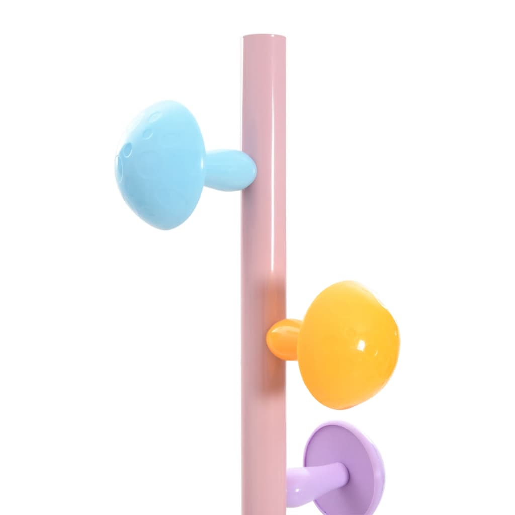 Appendiabiti Rosa 172 cm in Ferro Verniciato a Polvere - homemem39