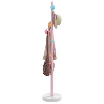 Appendiabiti Rosa 172 cm in Ferro Verniciato a Polvere - homemem39