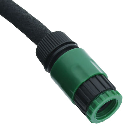 Tubo di Irrigazione da Giardino Nero 0,6" 10 m in Gomma - homemem39