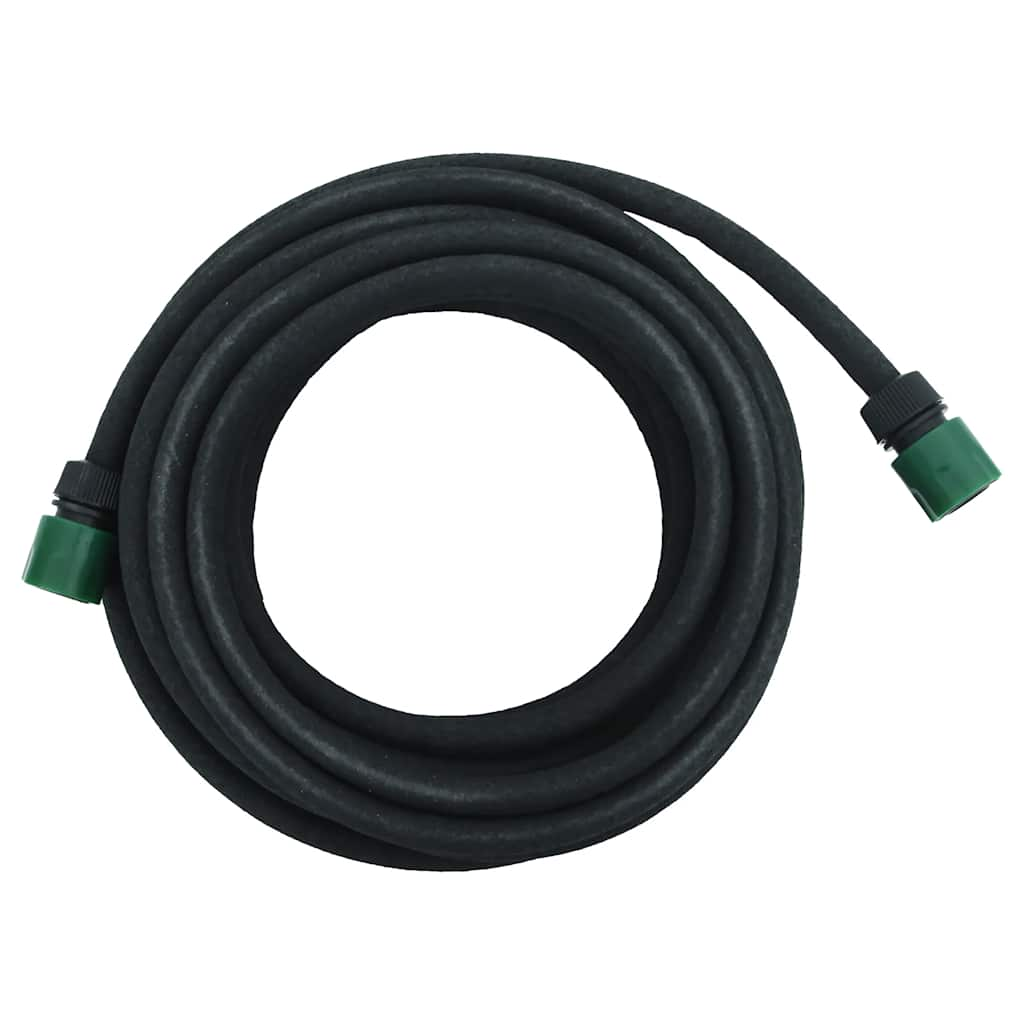 Tubo di Irrigazione da Giardino Nero 0,6" 10 m in Gomma - homemem39