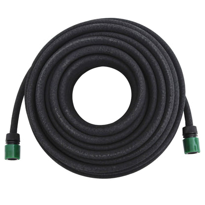 Tubo di Irrigazione da Giardino Nero 0,6" 25 m in Gomma - homemem39