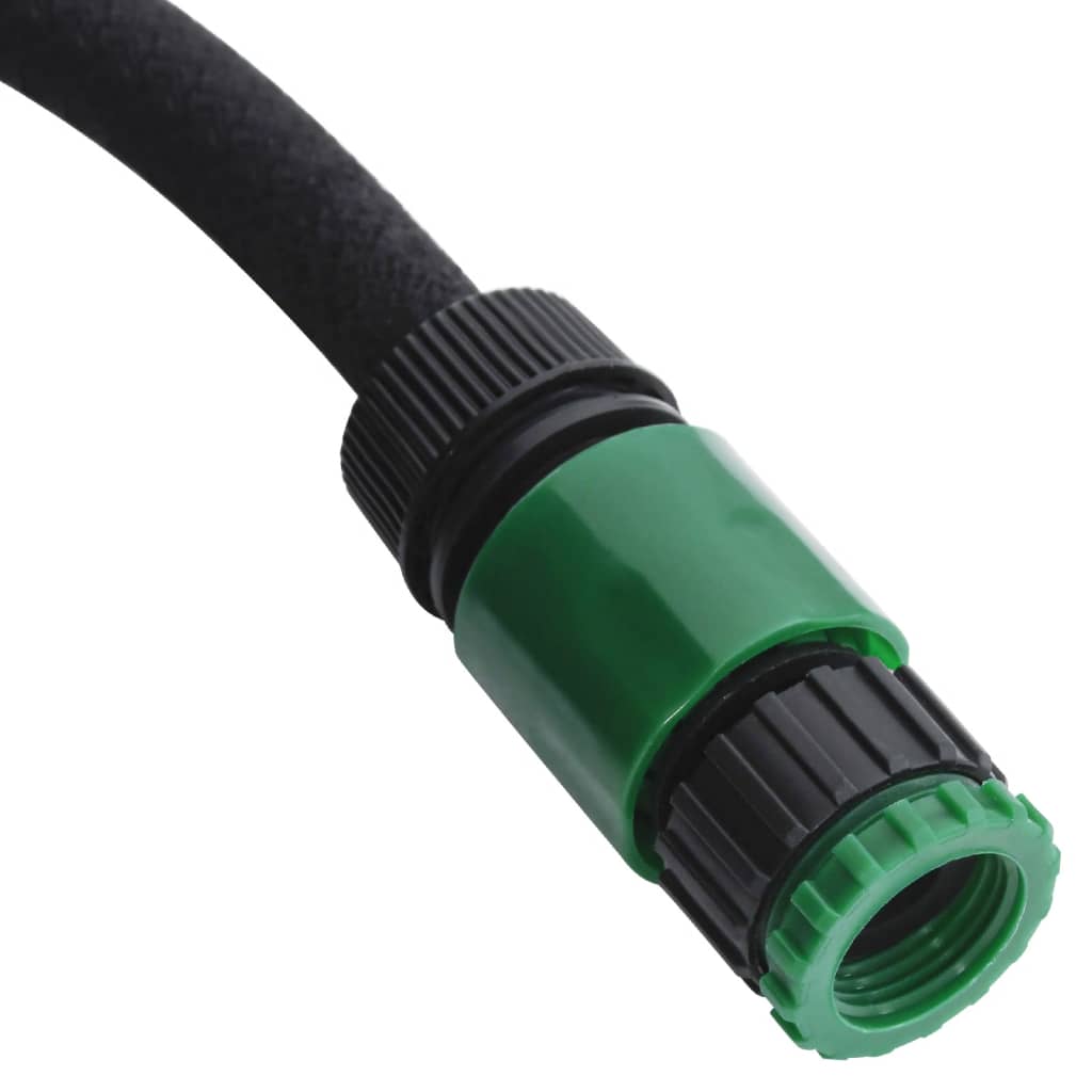 Tubo di Irrigazione da Giardino Nero 0,6" 25 m in Gomma - homemem39