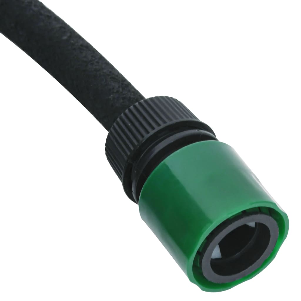 Tubo di Irrigazione da Giardino Nero 0,6" 25 m in Gomma - homemem39