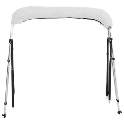 Bimini di Prua con Pareti Laterali 3 Archi 183x(170-182)x137cm