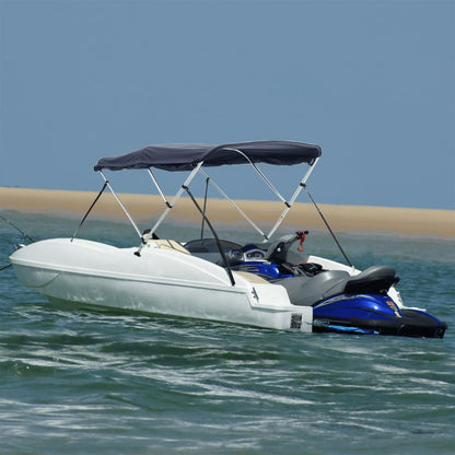 Bimini di Prua con Pareti Laterali 3 Archi 183x(137-152)x137cm | homemem39