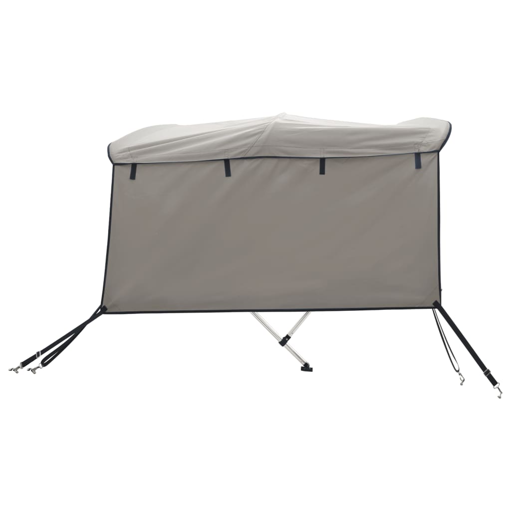 Bimini di Prua con Pareti Laterali 3 Archi 183x(170-182)x137cm | homemem39