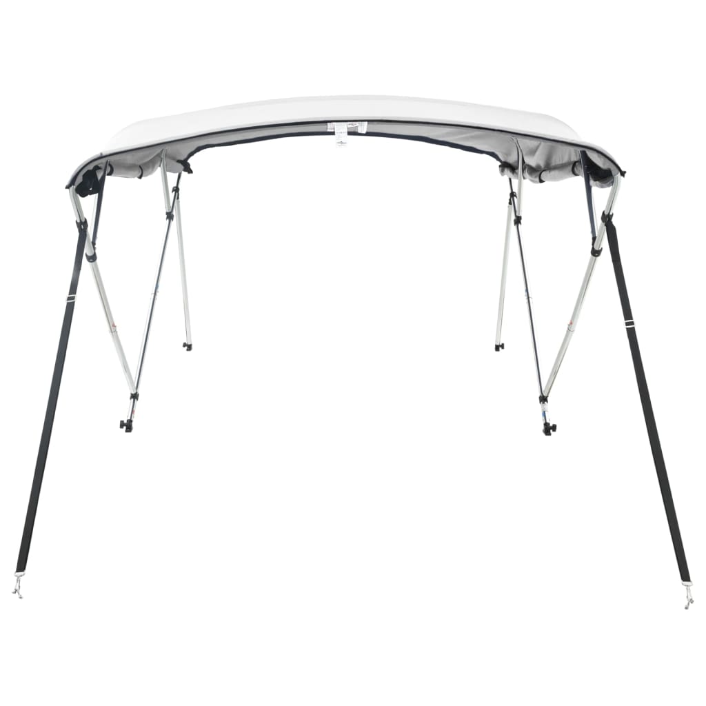 Bimini di Prua con Pareti Laterali 4 Archi 243x(170-182)x137cm