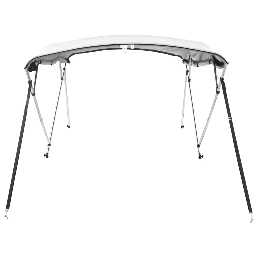 Bimini di Prua con Pareti Laterali 4 Archi 243x(185-198)x137cm