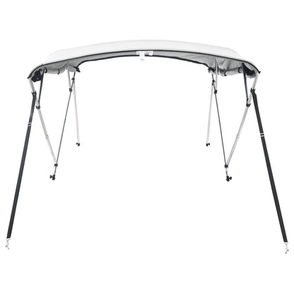 Bimini di Prua con Pareti Laterali 4 Archi 243x(185-198)x137cm