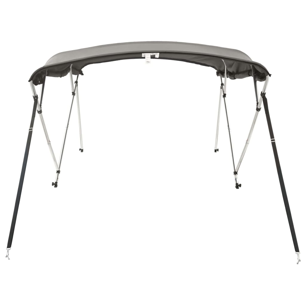 Bimini di Prua con Pareti Laterali 4 Archi 243x(170-182)x137cm