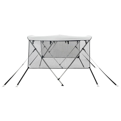 Bimini di Prua Pareti Laterali Rete 3 Archi 183x(137-152)x137cm | homemem39