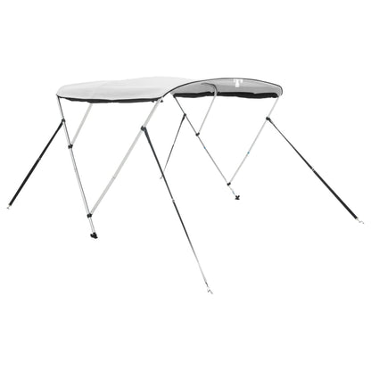 Bimini di Prua Pareti Laterali Rete 3 Archi 183x(170-182)x137cm