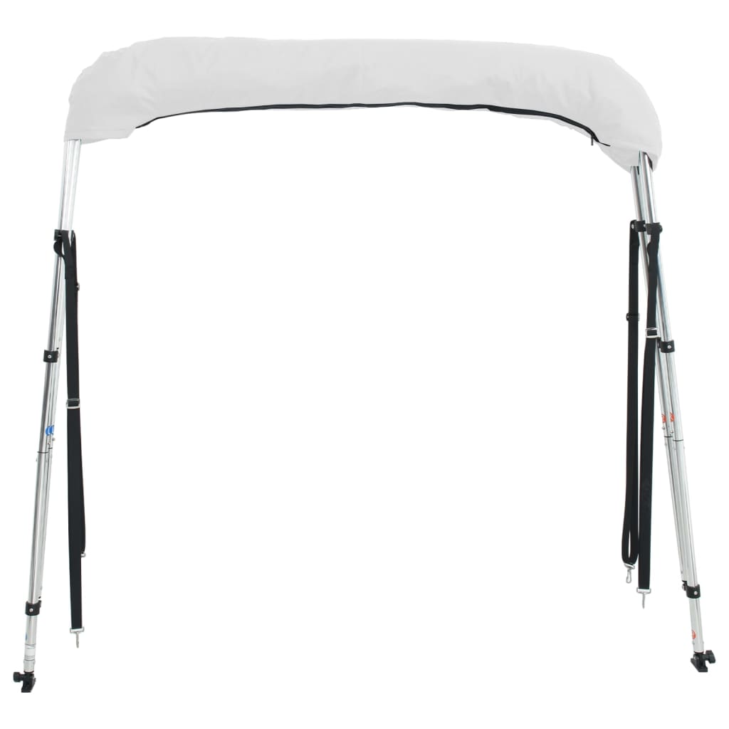 Bimini di Prua Pareti Laterali Rete 3 Archi 183x(170-182)x137cm