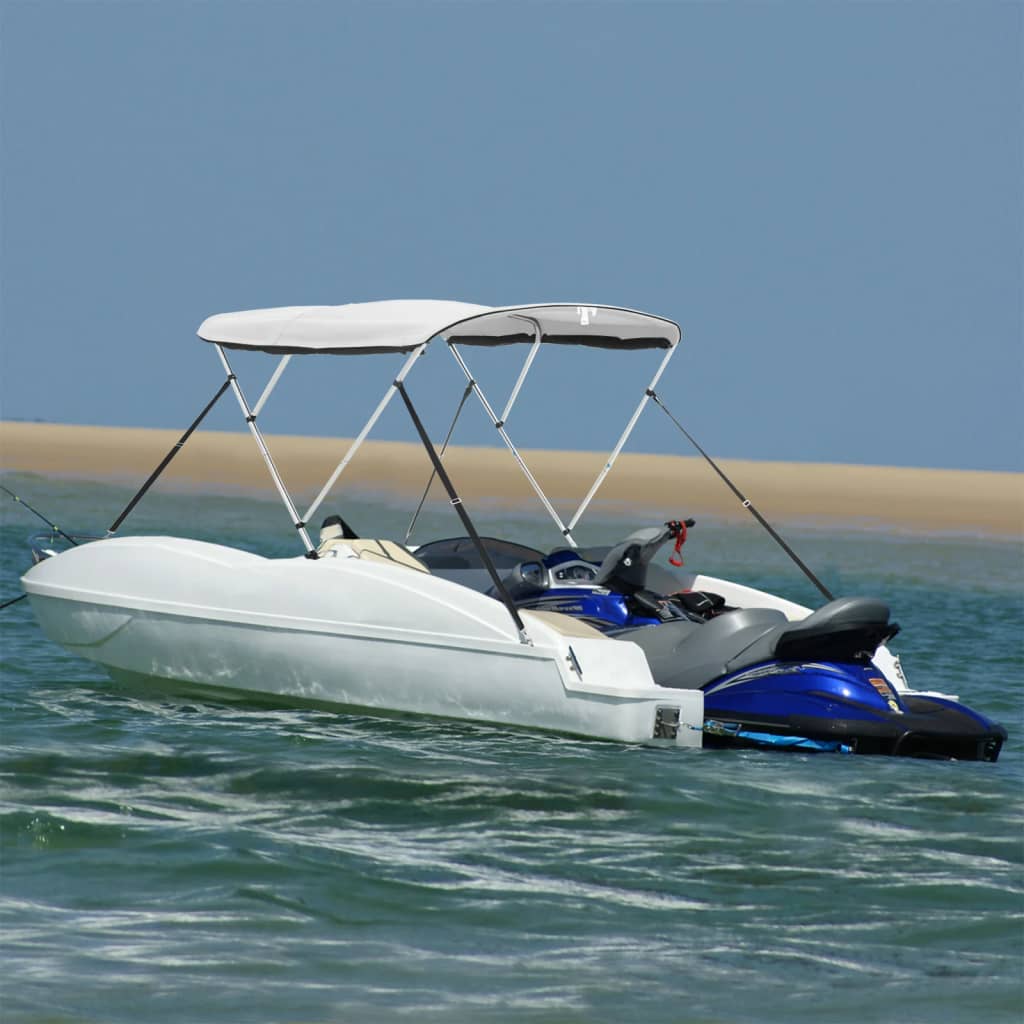 Bimini di Prua Pareti Laterali Rete 3 Archi 183x(185-198)x137cm | homemem39