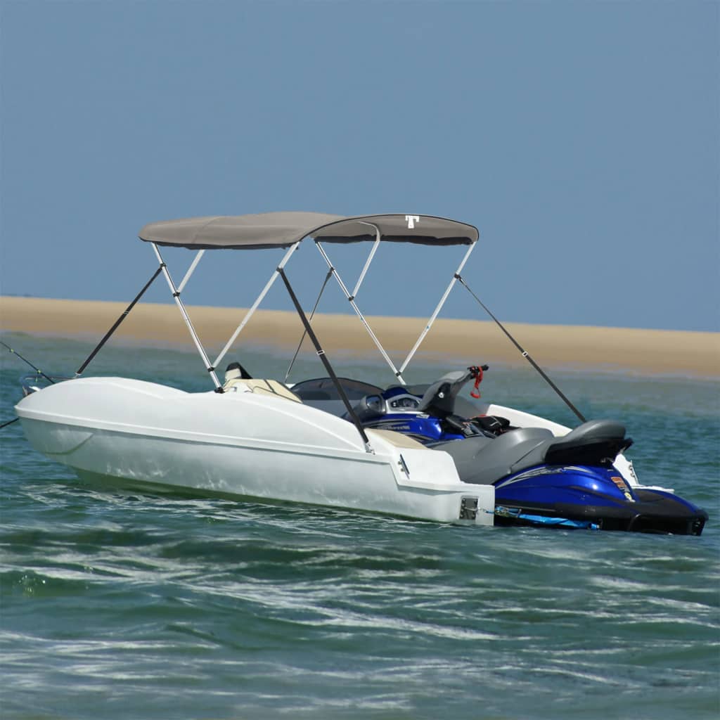 Bimini di Prua Pareti Laterali Rete 3 Archi 183x(154-167)x137cm | homemem39