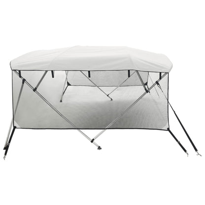 Bimini di Prua Pareti Laterali Rete 4 Archi 243x(170-182)x137cm | homemem39