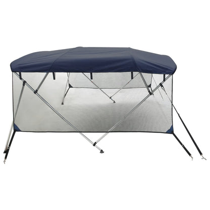 Bimini di Prua Pareti Laterali Rete 4 Archi 243x(185-198)x137cm | homemem39