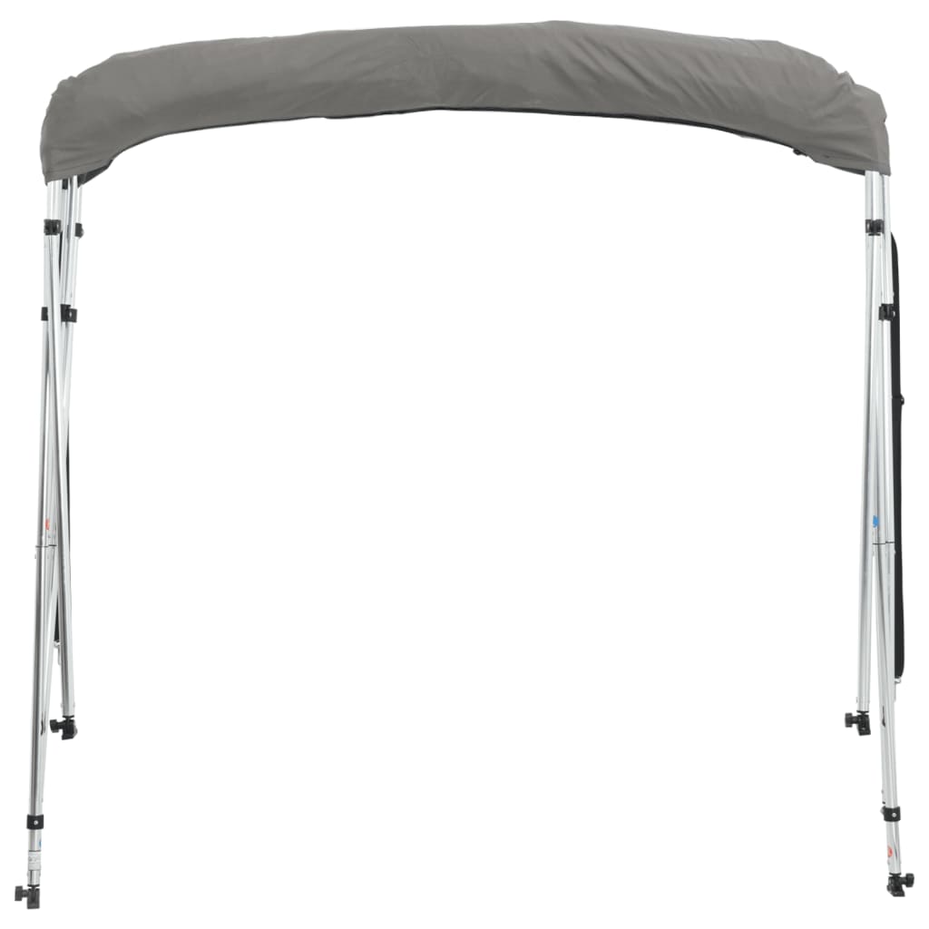 Bimini di Prua Pareti Laterali Rete 4 Archi 243x(185-198)x137cm