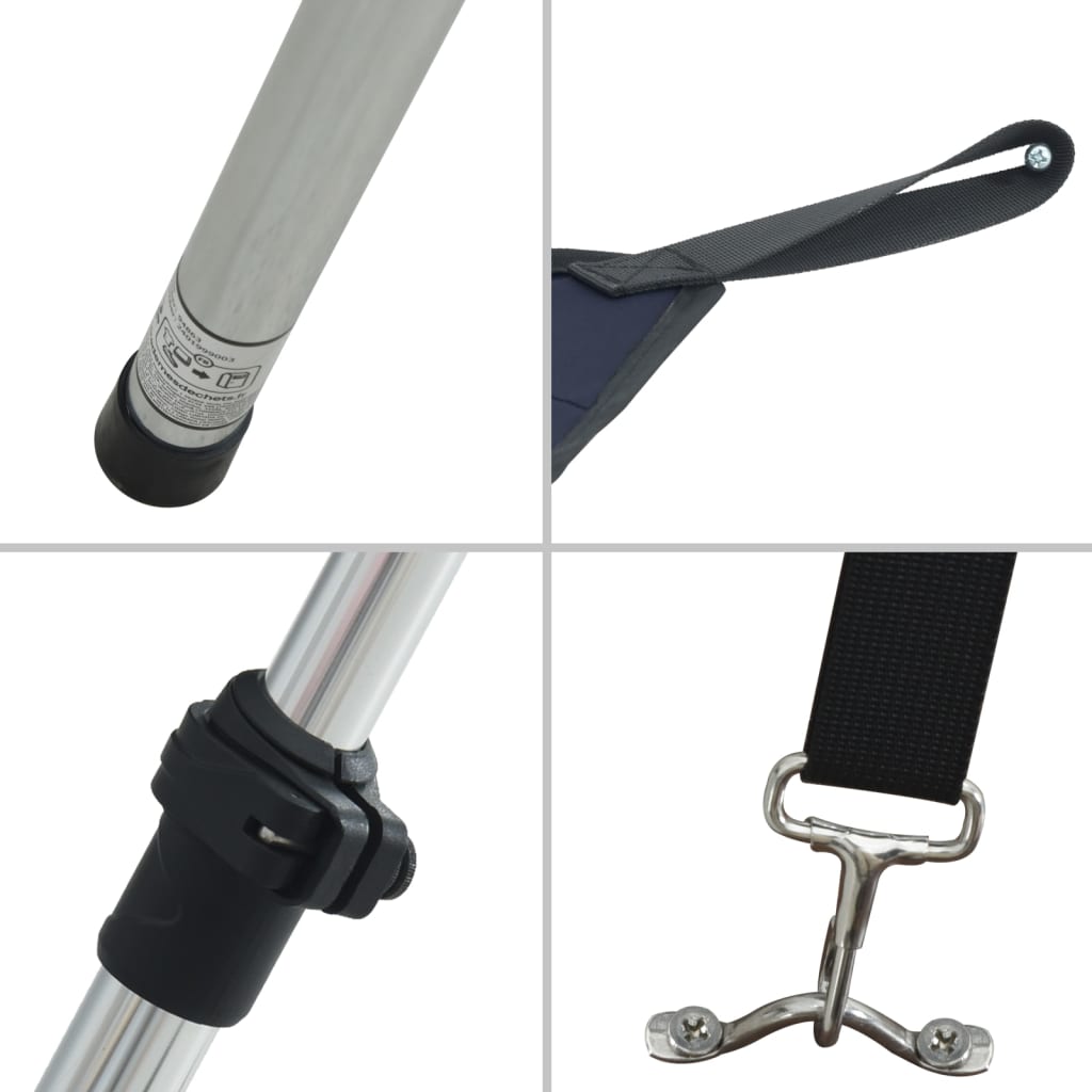 Estensione Tendalino a T Blu Marino 170x208x(115-183) cm - homemem39