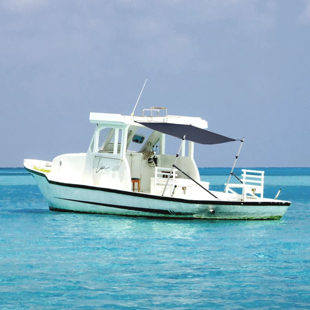 Estensione Tendalino a T Blu Marino 170x208x(115-183) cm - homemem39