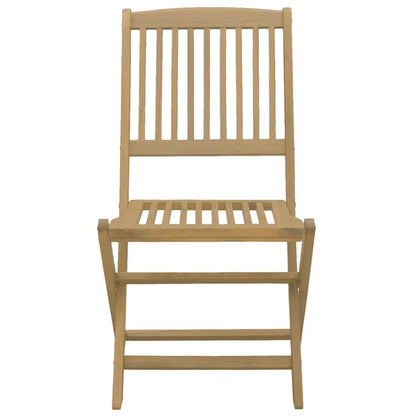 Sedie pieghevoli, 6 pezzi, 48,5x57x90 cm, in legno massello di acacia