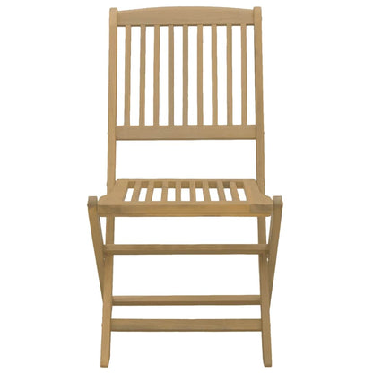 Sedie da Giardino Pieghevoli 8 pz Legno Massello di Acacia | homemem39