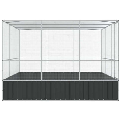 Voliera Argento 311x307x212 cm in Acciaio - homemem39