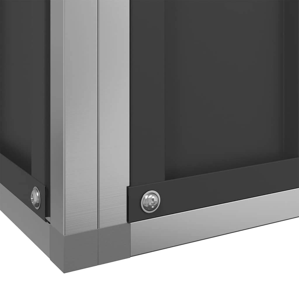 Voliera Argento 418x414x212 cm in Acciaio | homemem39