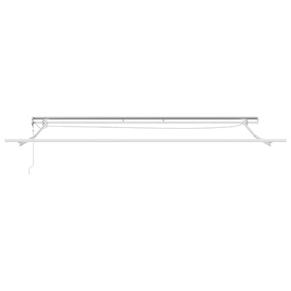 Tenda da Sole Retrattile Automatica con LED Bordò 400x300 cm | homemem39