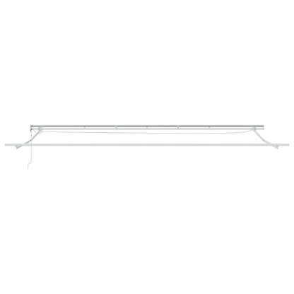 Tenda da Sole Retrattile Automatica con LED Bordò 600x300 cm | homemem39