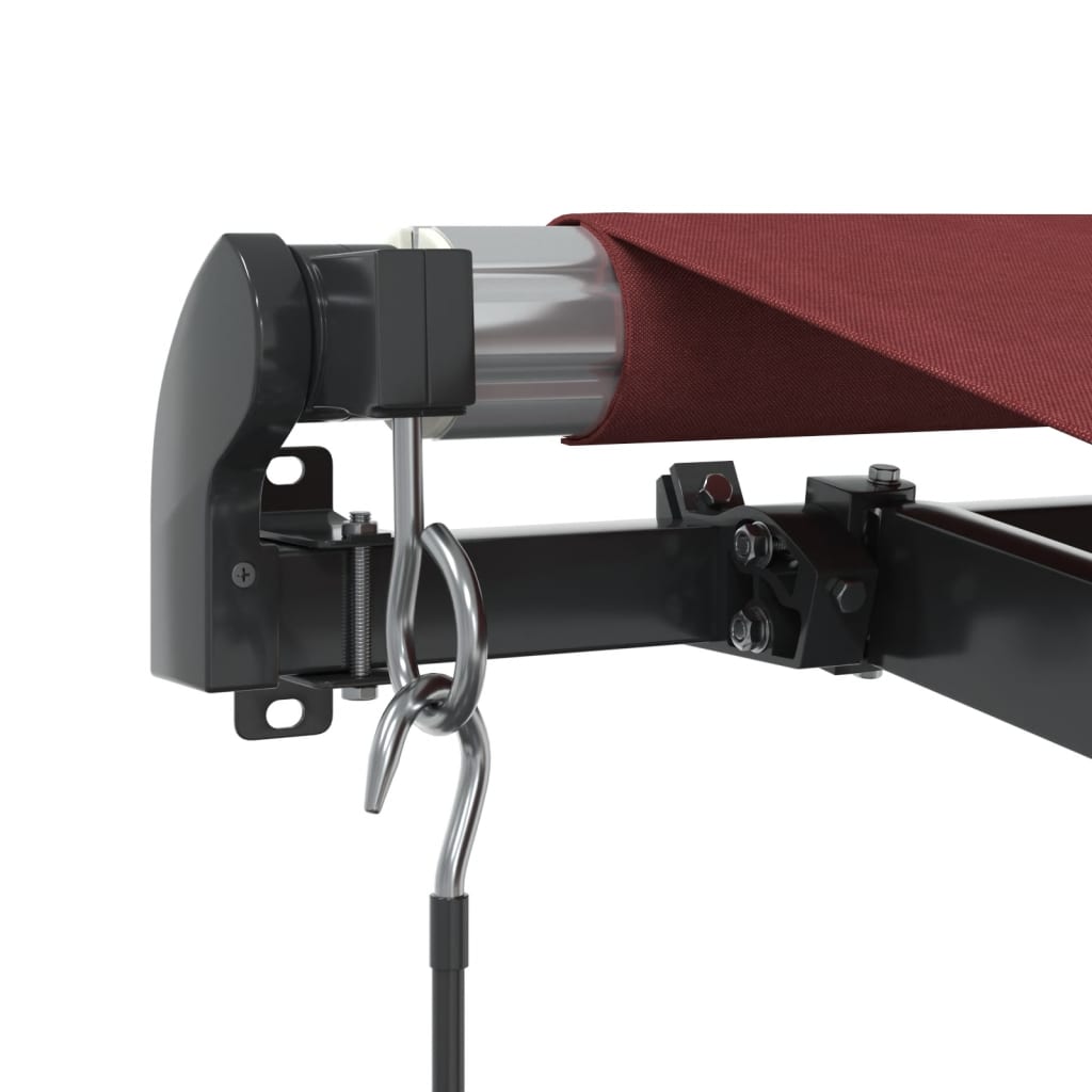 Tenda da Sole Retrattile Manuale Bordò 450x350 cm | homemem39