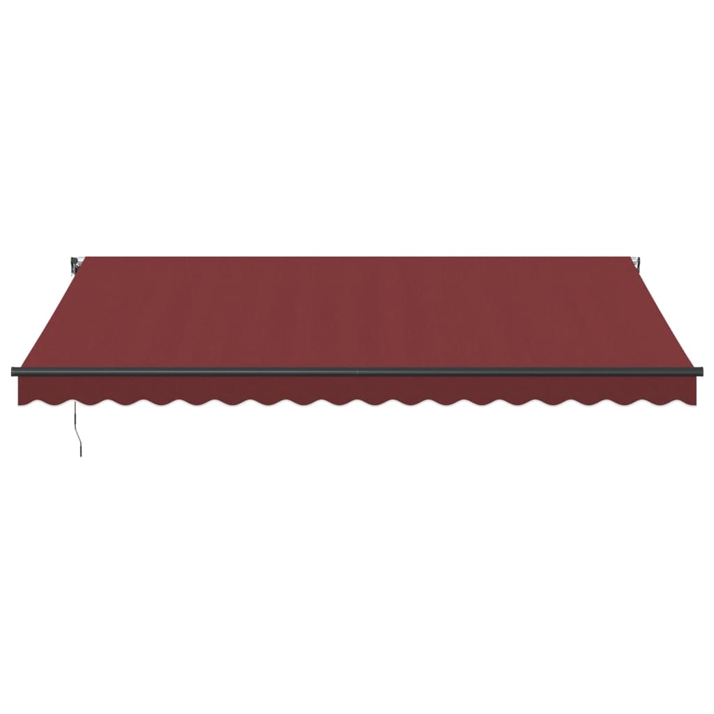 Tenda da Sole Retrattile Automatica Bordò 450x350 cm | homemem39