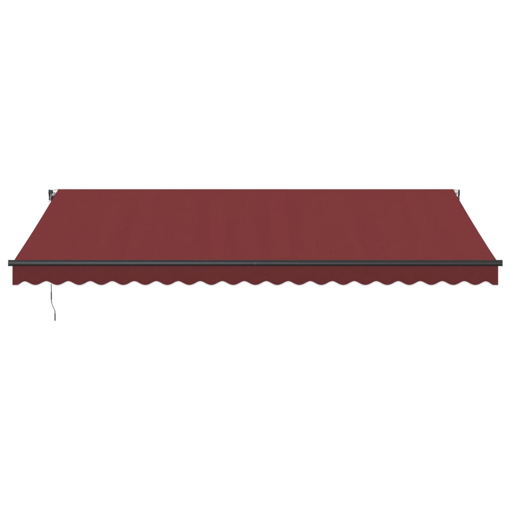 Tenda da Sole Retrattile Automatica Bordò 500x350 cm | homemem39