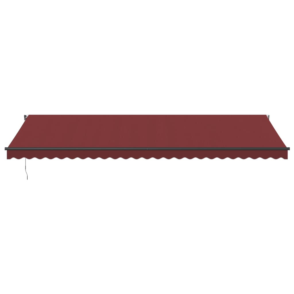 Tenda da Sole Retrattile Automatica Bordò 600x350 cm | homemem39
