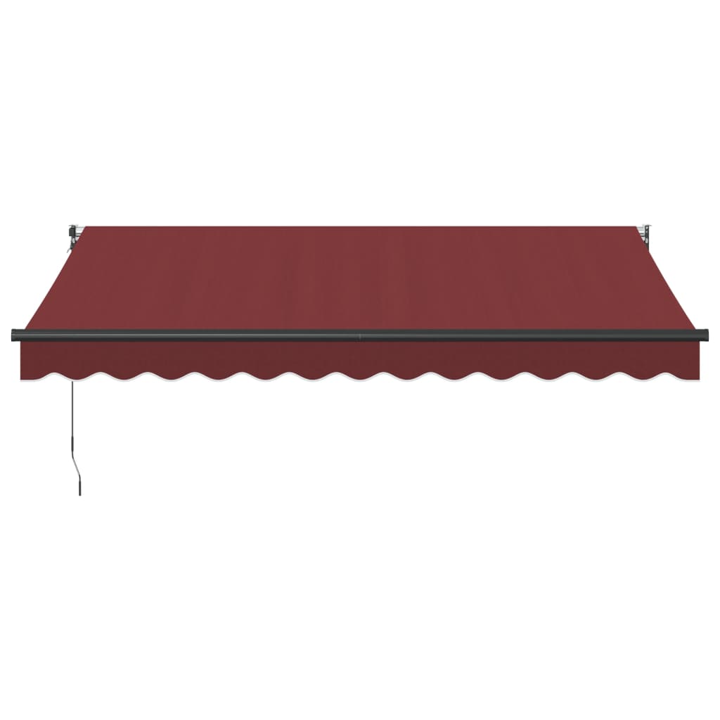 Tenda da Sole Retrattile Manuale Bordò 350x250 cm | homemem39