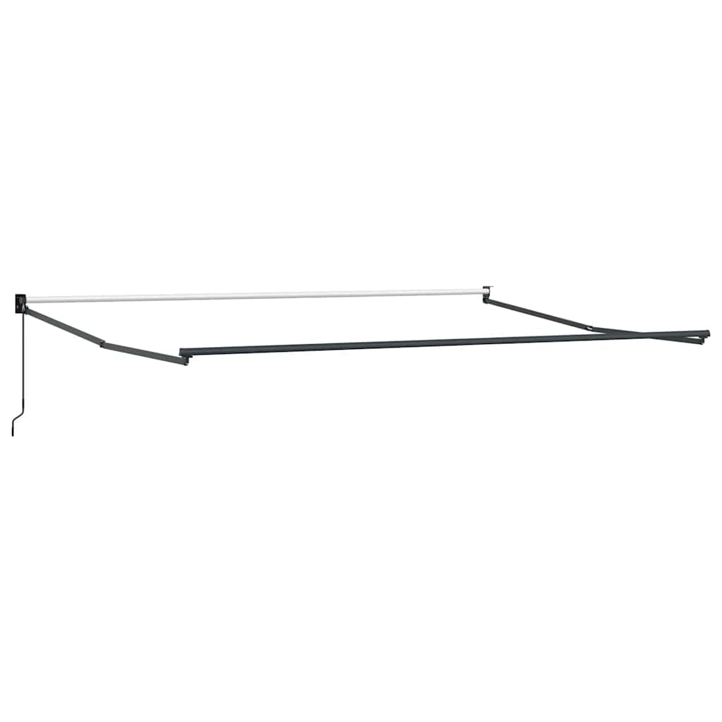 Tenda da Sole Retrattile Manuale Bordò 450x300 cm | homemem39