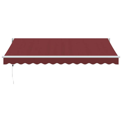 Tenda da Sole Retrattile Automatica Bordò 350x250 cm