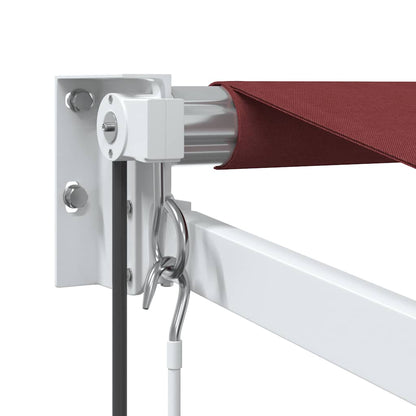 Tenda da Sole Retrattile Automatica Bordò 350x250 cm