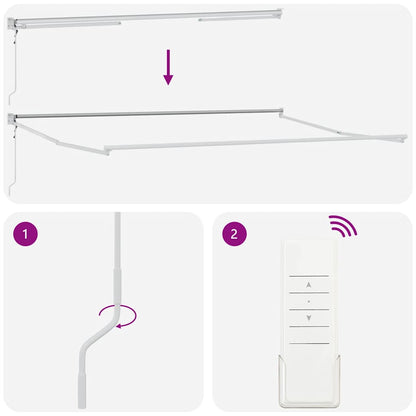 Tenda da Sole Retrattile Automatica Bordò 400x300 cm