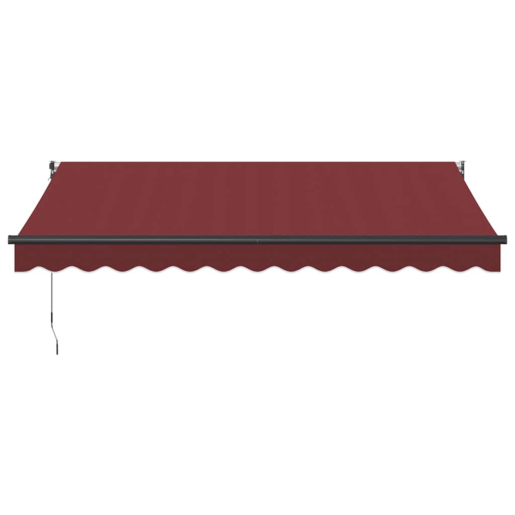 Tenda da Sole Retrattile Automatica Bordò 350x250 cm