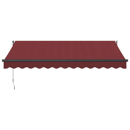 Tenda da Sole Retrattile Automatica Bordò 350x250 cm