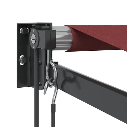 Tenda da Sole Retrattile Automatica Bordò 350x250 cm