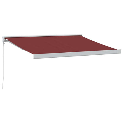 Tenda da Sole Retrattile Manuale Bordò 350x250 cm