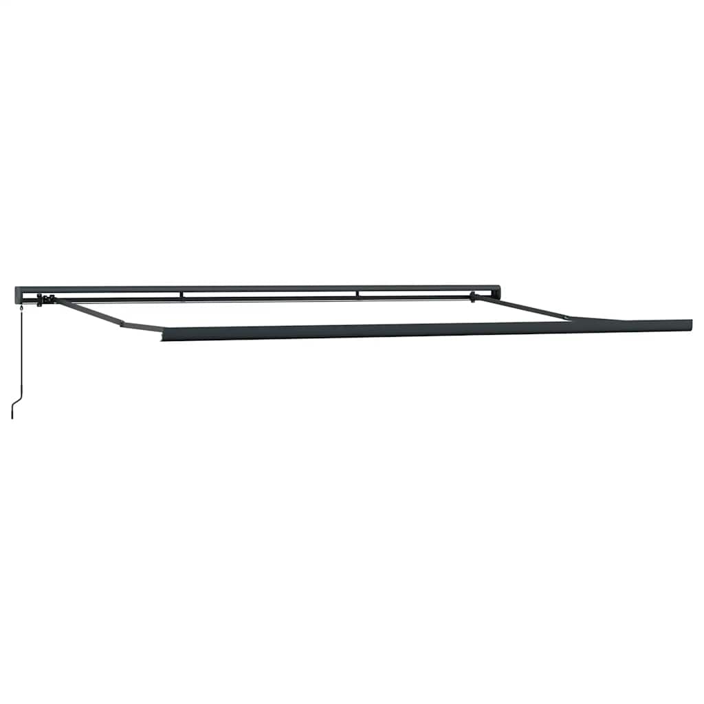 Tenda da Sole Retrattile Manuale Bordò 450x300 cm | homemem39