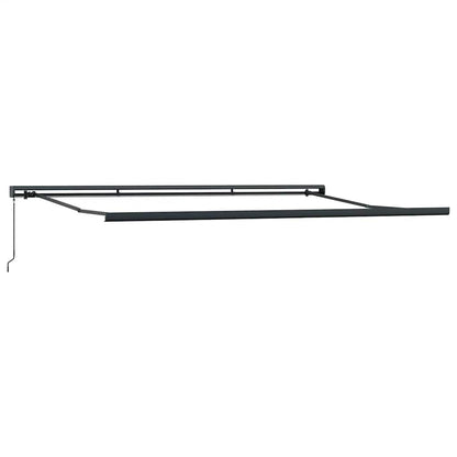 Tenda da Sole Retrattile Manuale Bordò 450x300 cm | homemem39