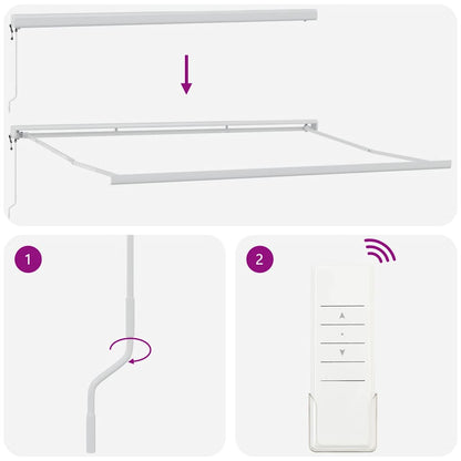 Tenda da Sole Retrattile Automatica Bordò 400x300 cm