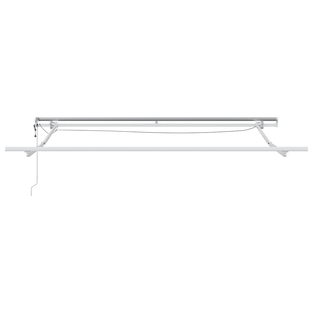Tenda da Sole Retrattile Automatica con LED Marrone 300x250 cm | homemem39