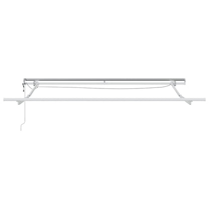 Tenda da Sole Retrattile Automatica con LED Marrone 300x250 cm | homemem39