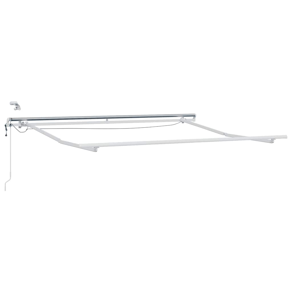 Tenda da Sole Retrattile Automatica con LED Marrone 300x250 cm | homemem39