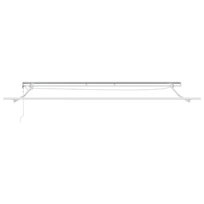 Tenda da Sole Retrattile Automatica con LED Marrone 450x300 cm | homemem39